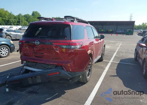 2024 Nissan Pathfinder Rock Creek 4Wd from USA, damaged, VIN 5N1DR3BD0RC302856